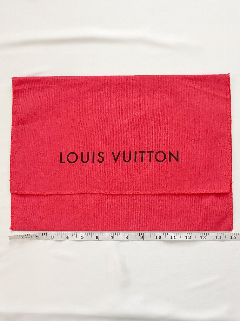 Louis Vuitton Red Dust Bag 10.5 x 15 Takashi Cherry